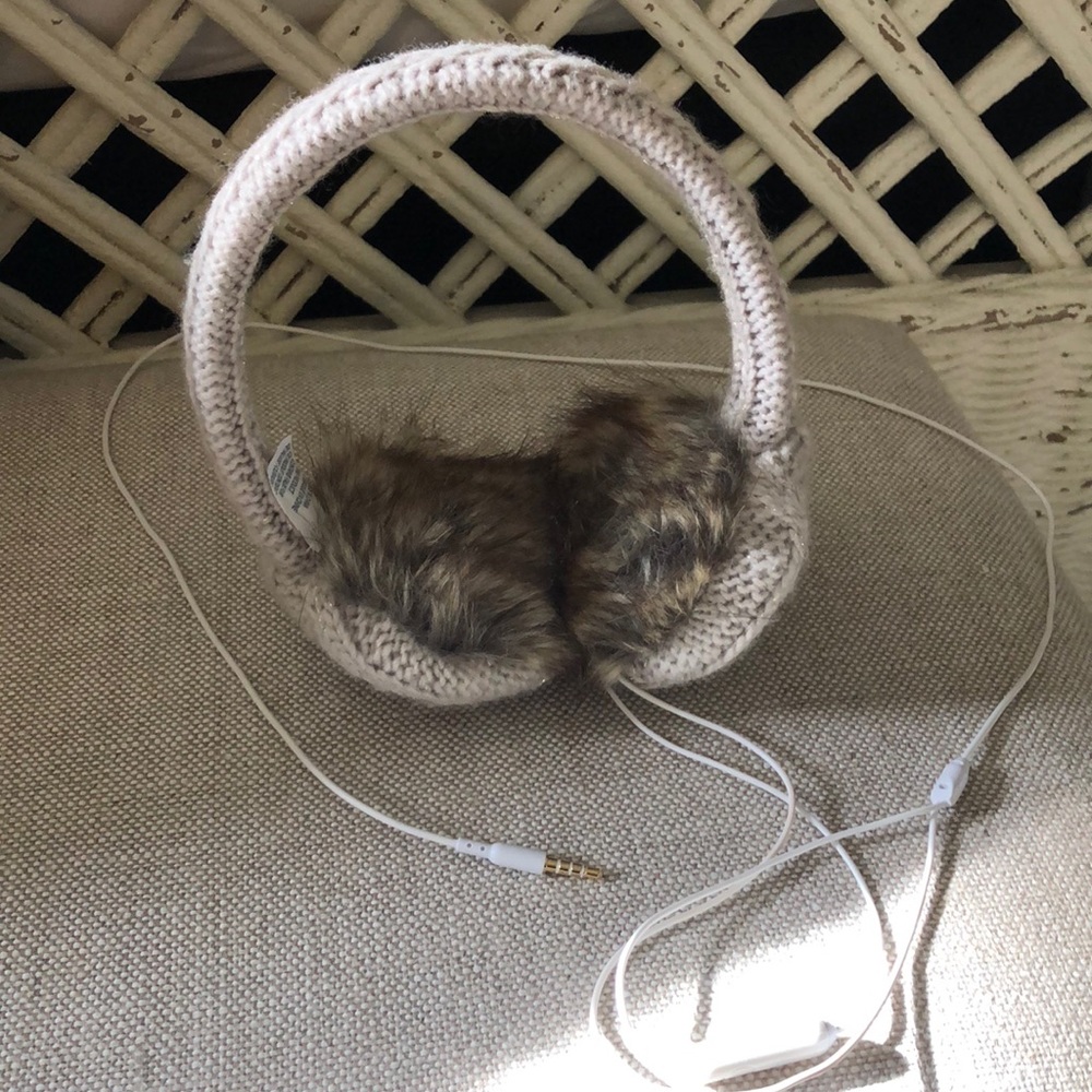 Earmuffs with built in headphones